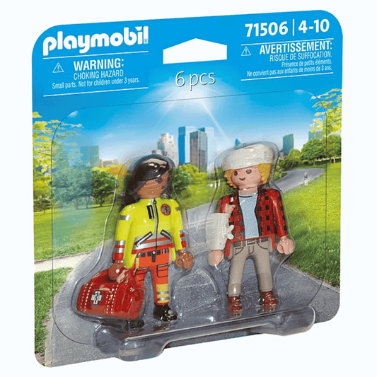 Paramediciner med patient (71506) fra Playmobil