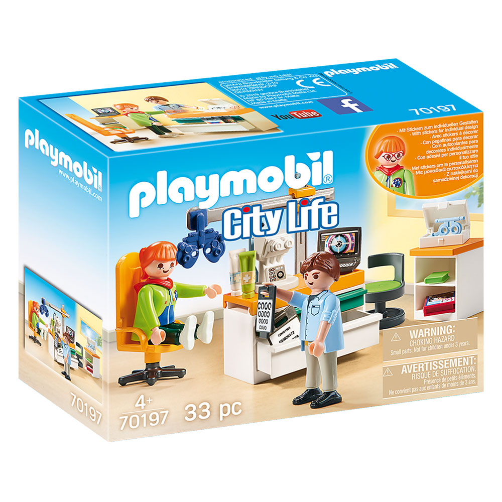 Playmobil City Life - Øjenlæge / Optiker (70197)