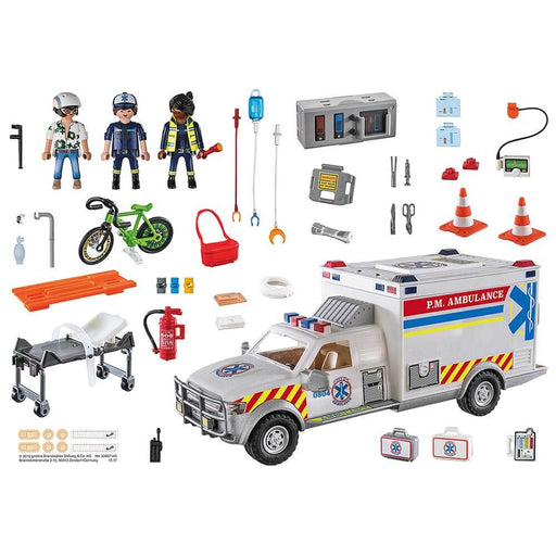 Redningskøretøj (Amerikansk Ambulance) fra Playmobil (70936)