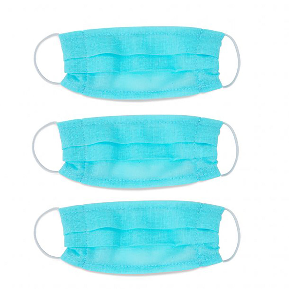 Blå mundbind til dukker og bamser fra Mini Mommy