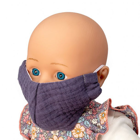 Farverige mundbind i stof fra Mini Mommy