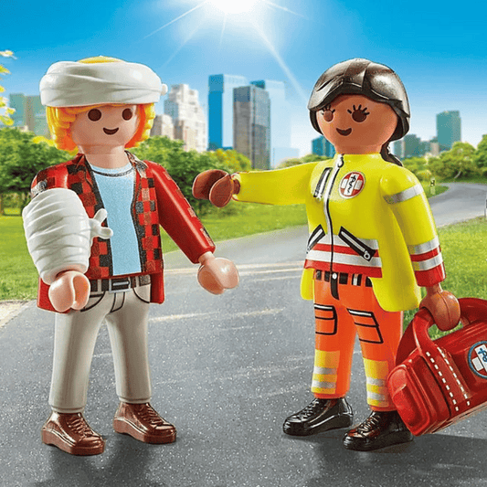 Paramediciner med patient (71506) fra Playmobil
