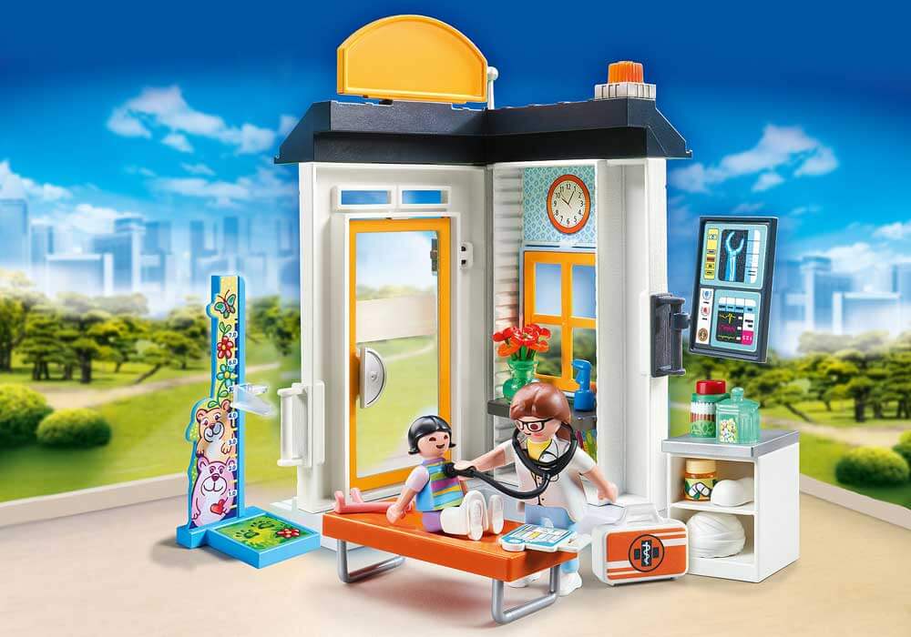 Børnelæge startpakke fra Playmobil (70818)