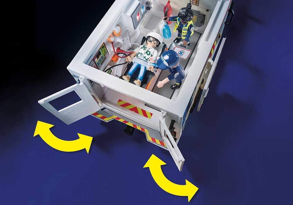 Redningskøretøj (Amerikansk Ambulance) fra Playmobil (70936)