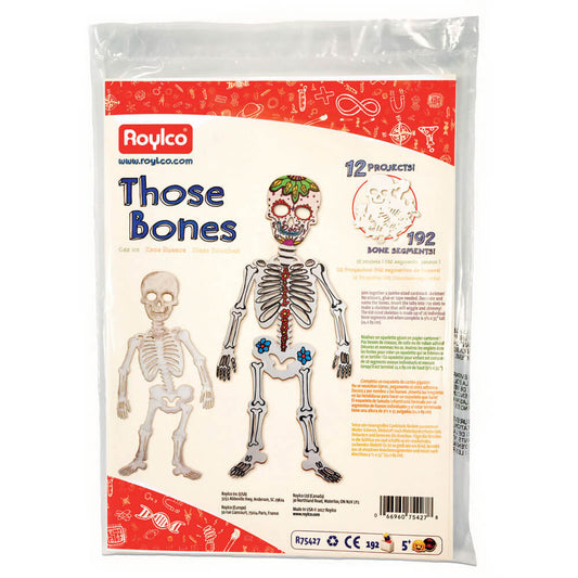 Skelet til at dekorere fra Roylco 