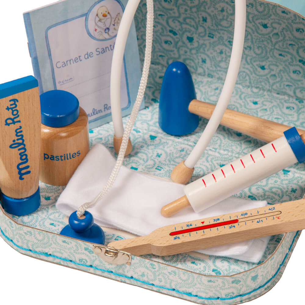 Lægekuffert med forskelligt tilbehør fra Moulin Roty 