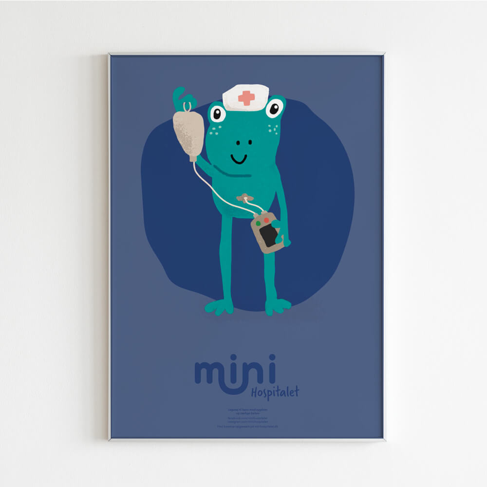 Plakat - Frø med sondepumpe