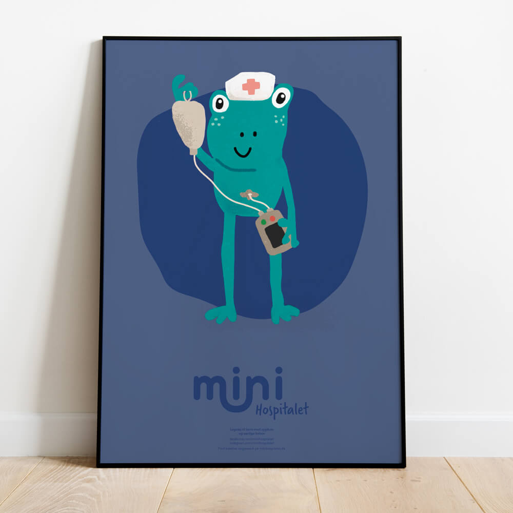 Plakat - Frø med sondepumpe