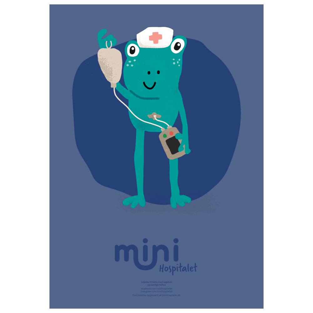 Plakat - Frø med sondepumpe