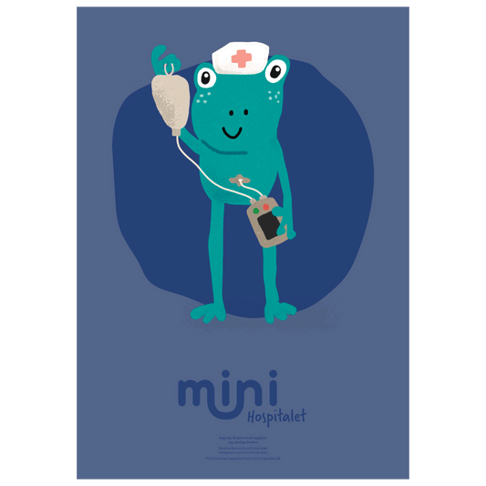 Plakat - Frø med sondepumpe